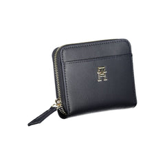 Cartera de poliéster azul Tommy Hilfiger