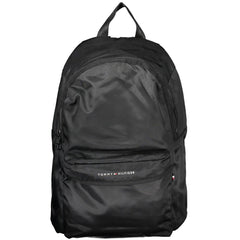 Mochila de poliéster negra Tommy Hilfiger