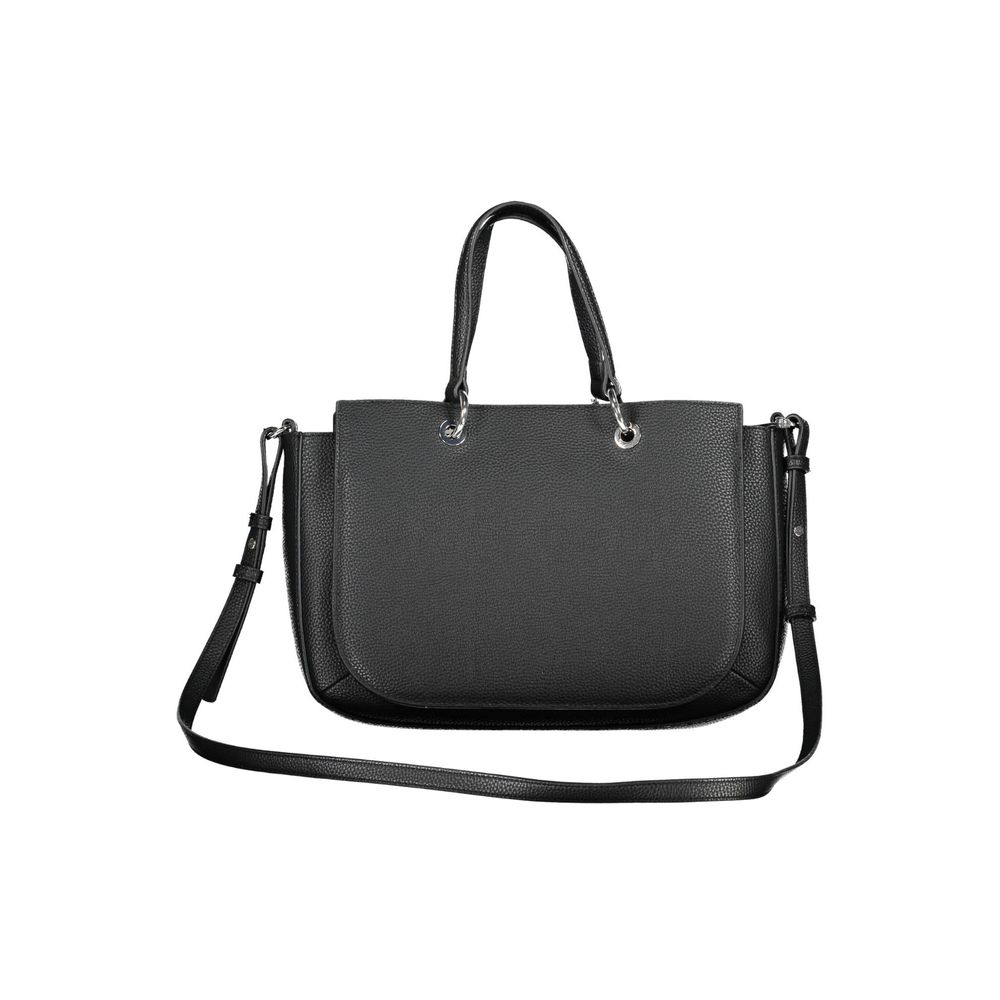 Bolso de mano Tommy Hilfiger de polietileno negro
