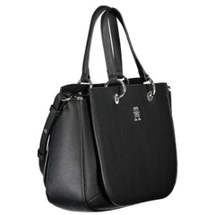 Bolso de mano Tommy Hilfiger de polietileno negro
