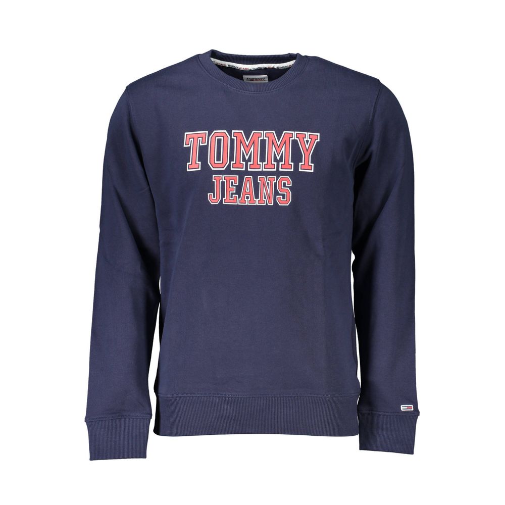 Suéter de algodón azul Tommy Hilfiger
