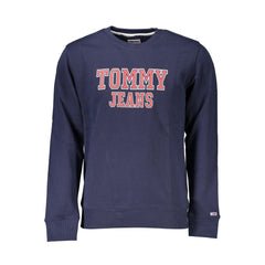 Suéter de algodón azul Tommy Hilfiger