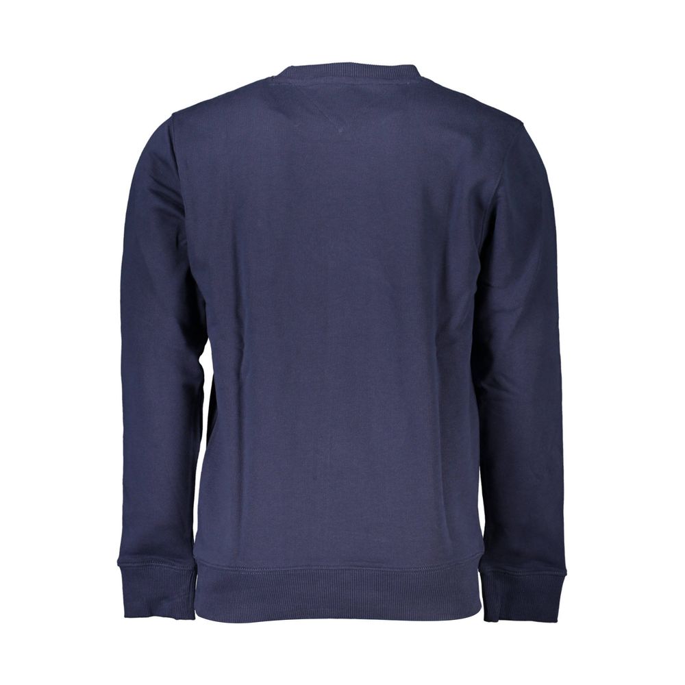 Suéter de algodón azul Tommy Hilfiger