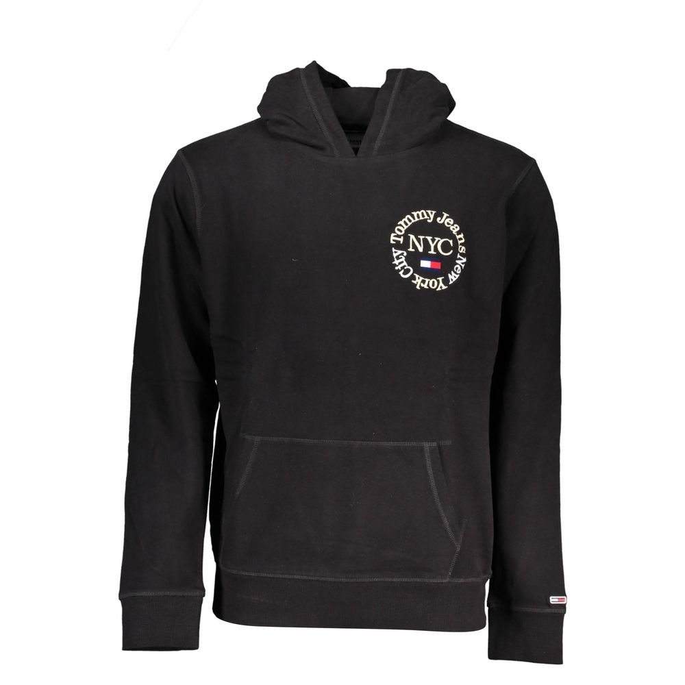 Suéter de algodón negro de Tommy Hilfiger