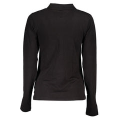 Polo de algodón negro de Tommy Hilfiger