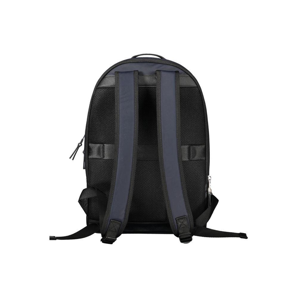 Mochila de poliéster azul Tommy Hilfiger