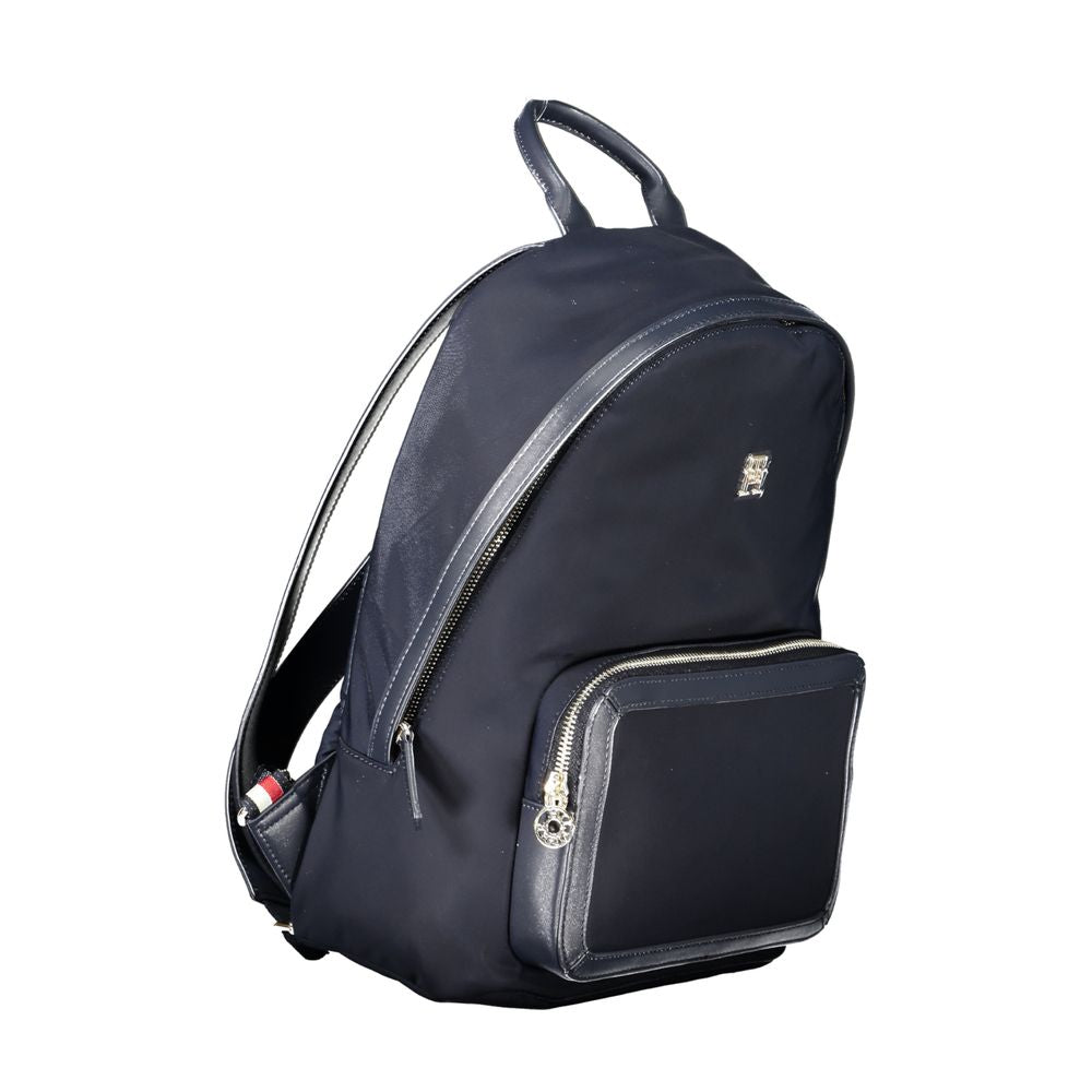 Bolso de mano azul de poliéster de Tommy Hilfiger