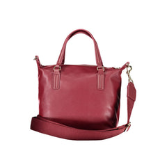 Bolso de mano rojo de poliéster de Tommy Hilfiger