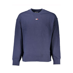 Suéter de algodón azul Tommy Hilfiger