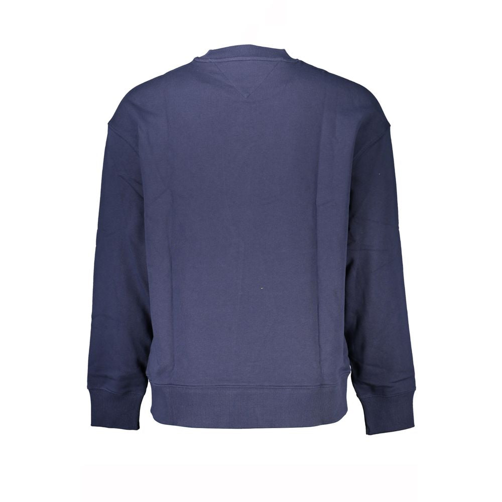 Suéter de algodón azul Tommy Hilfiger