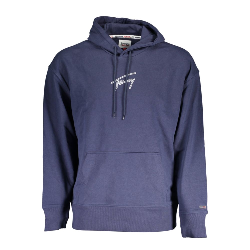 Suéter de algodón azul Tommy Hilfiger