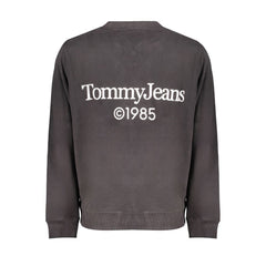 Suéter de algodón negro de Tommy Hilfiger