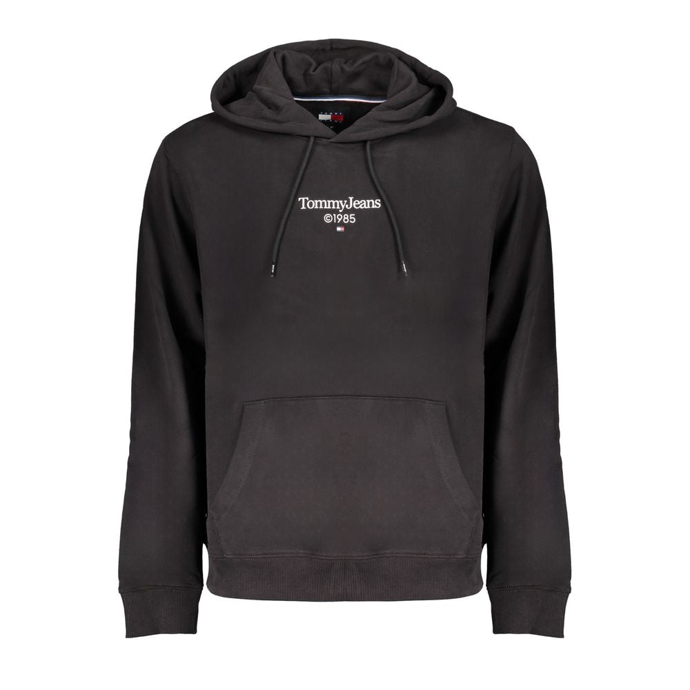 Suéter de algodón negro de Tommy Hilfiger
