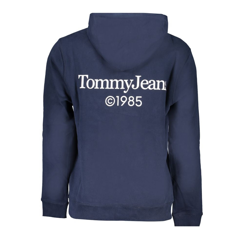 Suéter de algodón azul Tommy Hilfiger