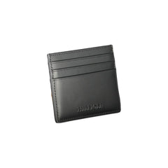 Cartera de cuero negra Tommy Hilfiger