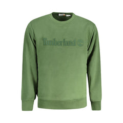 Suéter de algodón verde Timberland