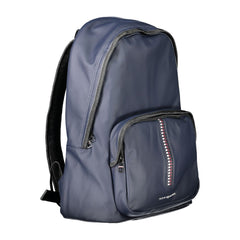 Mochila azul de polietileno Tommy Hilfiger
