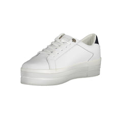 Zapatillas blancas de poliéster de Tommy Hilfiger