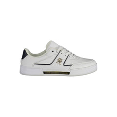 Zapatillas blancas de poliéster de Tommy Hilfiger