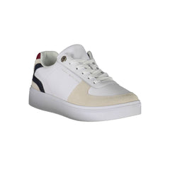 Zapatillas blancas de poliéster de Tommy Hilfiger