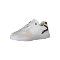 Zapatillas blancas de poliéster de Tommy Hilfiger