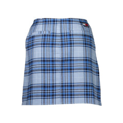 Falda de algodón azul Tommy Hilfiger