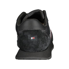 Zapatillas Tommy Hilfiger negras de poliéster