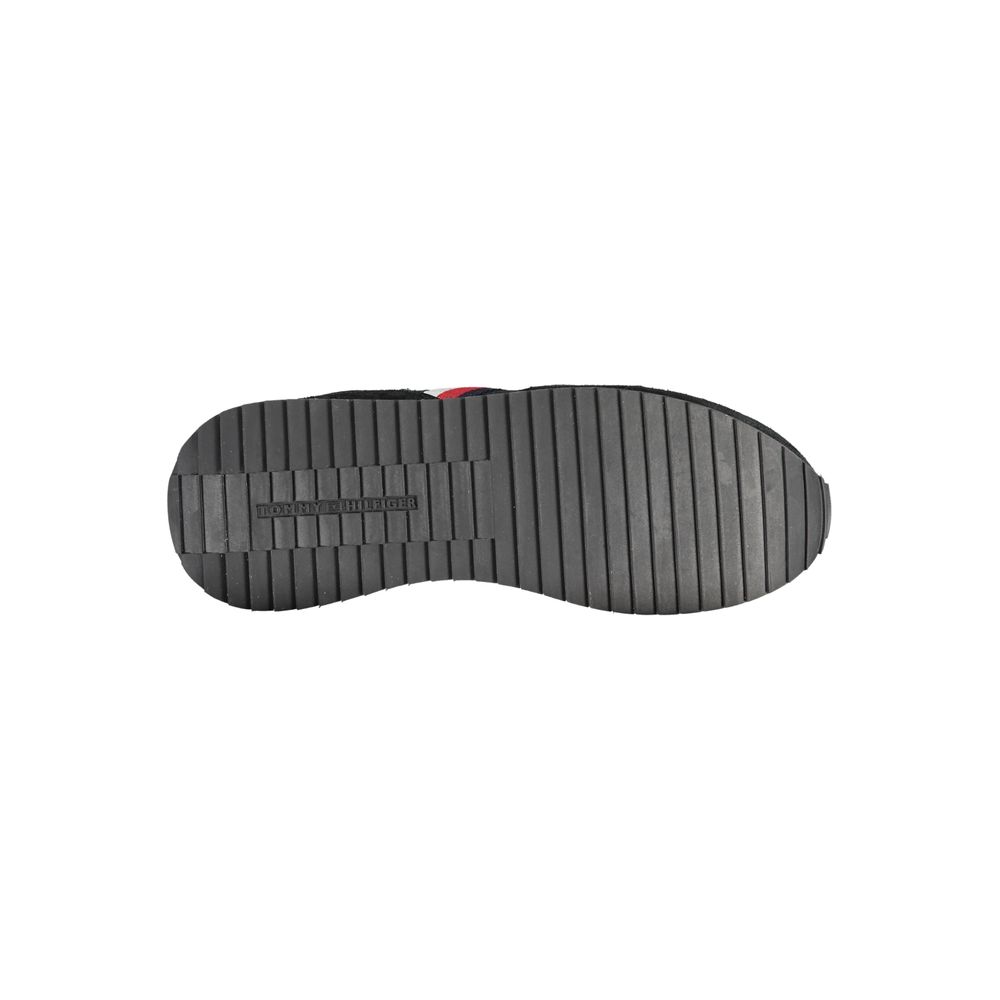 Zapatillas Tommy Hilfiger negras de poliéster