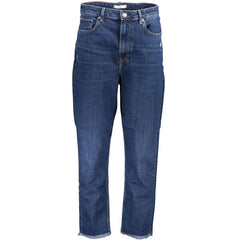 Vaqueros y pantalón de algodón azul Tommy Hilfiger