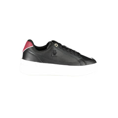 Zapatillas Tommy Hilfiger negras de poliéster