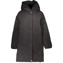 Chaquetas y abrigos de poliéster negros de Tommy Hilfiger