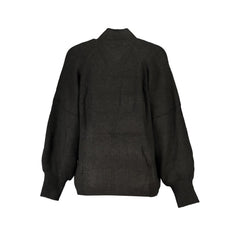 Suéter de poliéster negro de Tommy Hilfiger