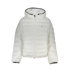 Chaquetas y abrigos de poliéster blancos de Tommy Hilfiger