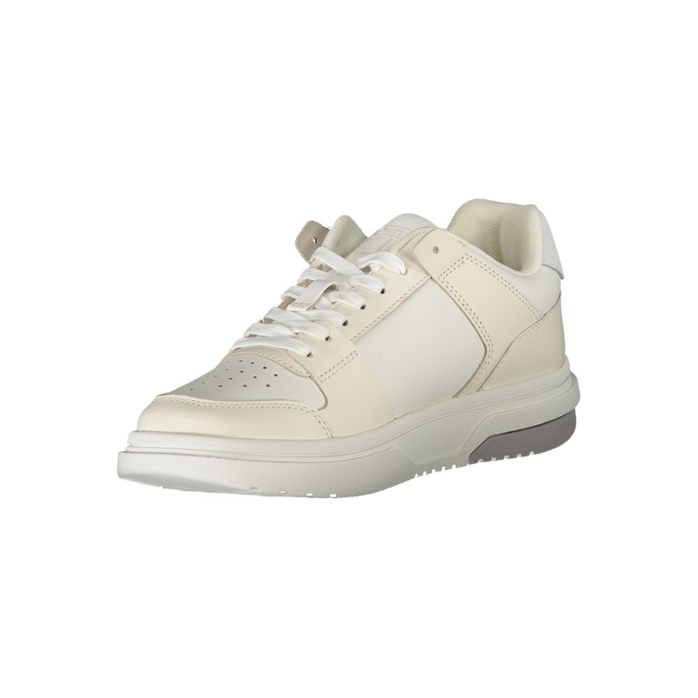 Zapatillas blancas de poliéster de Tommy Hilfiger