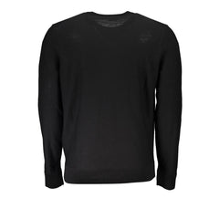 Suéter de lana negro de Hugo Boss