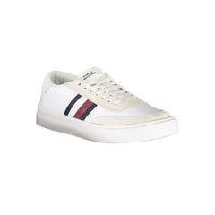 Zapatillas blancas de poliéster de Tommy Hilfiger