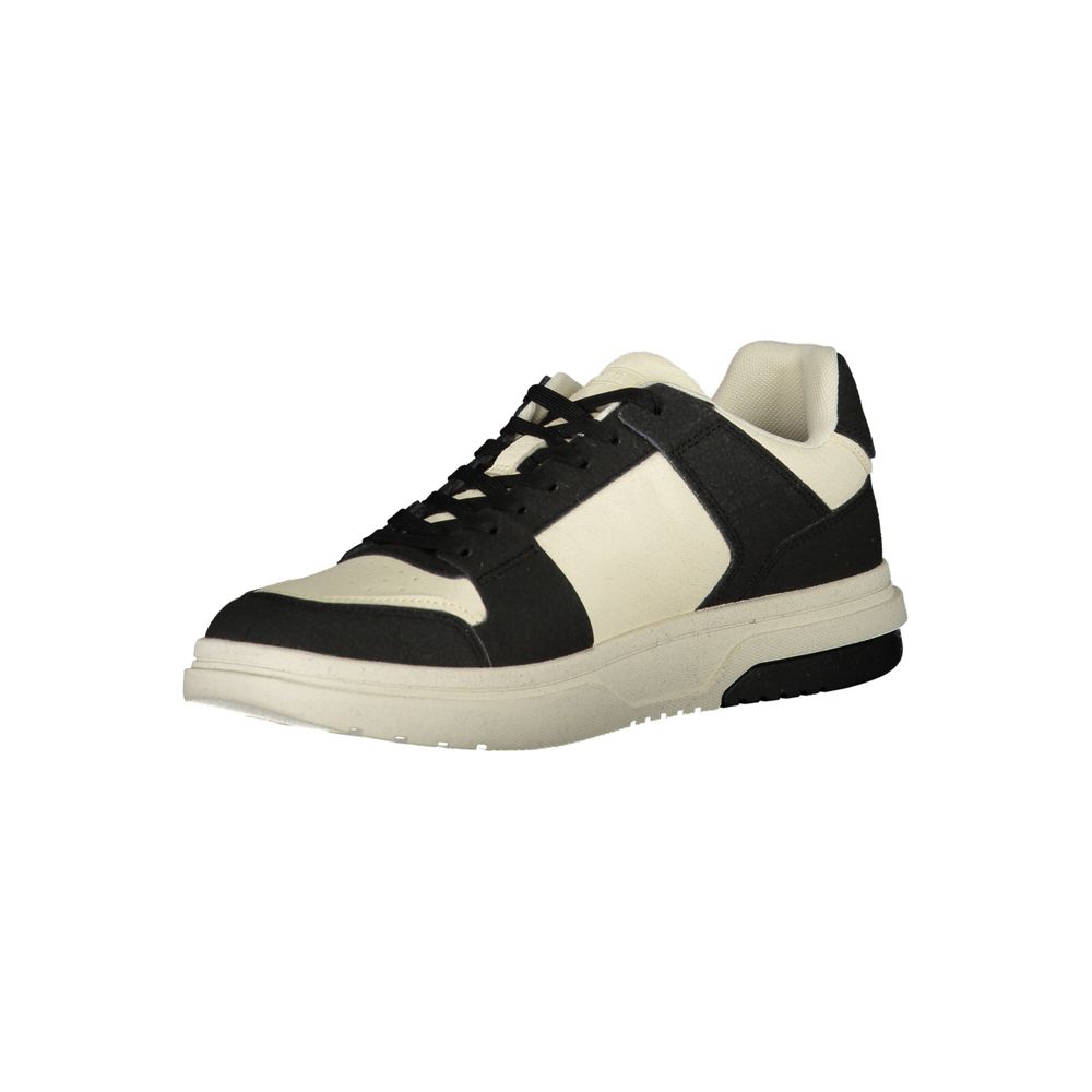 Zapatillas Tommy Hilfiger negras de poliéster