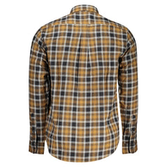 Camisa de algodón marrón Timberland