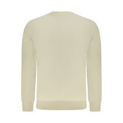Suéter de algodón beige de Hugo Boss