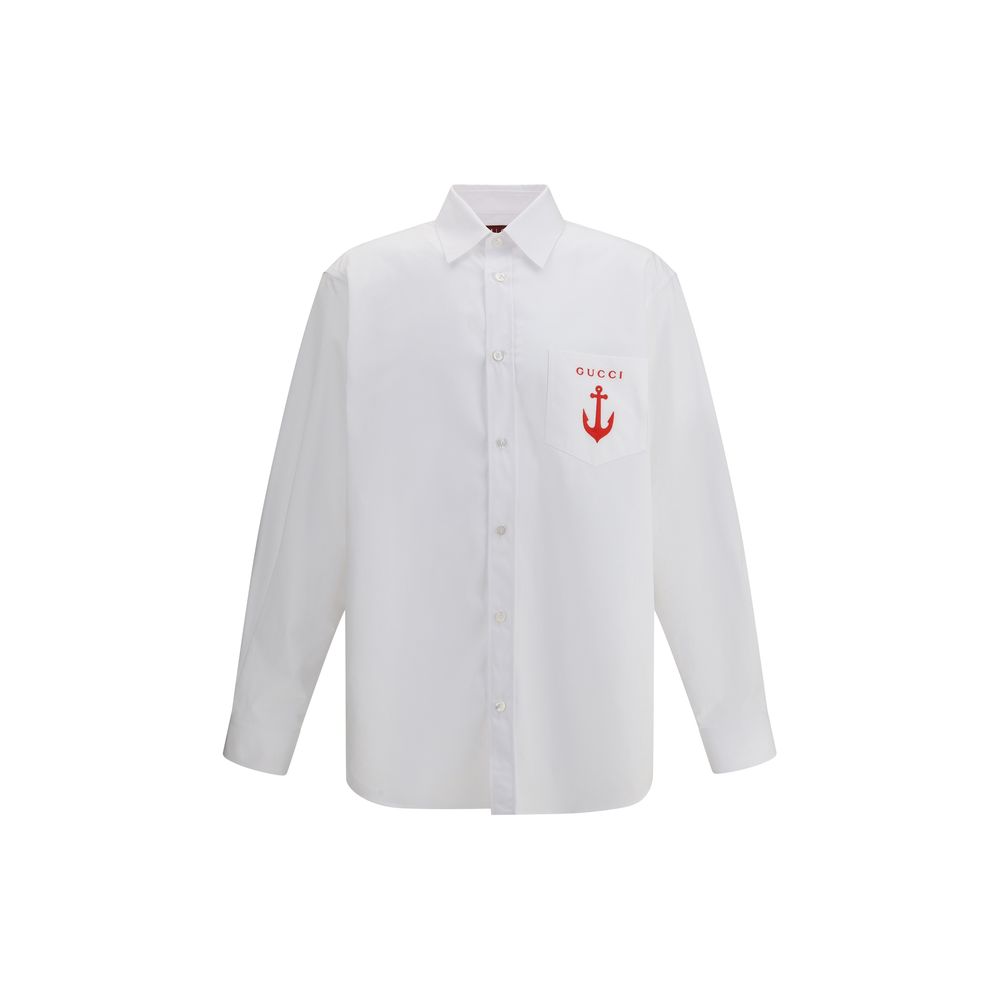 Camisa de algodón Gucci