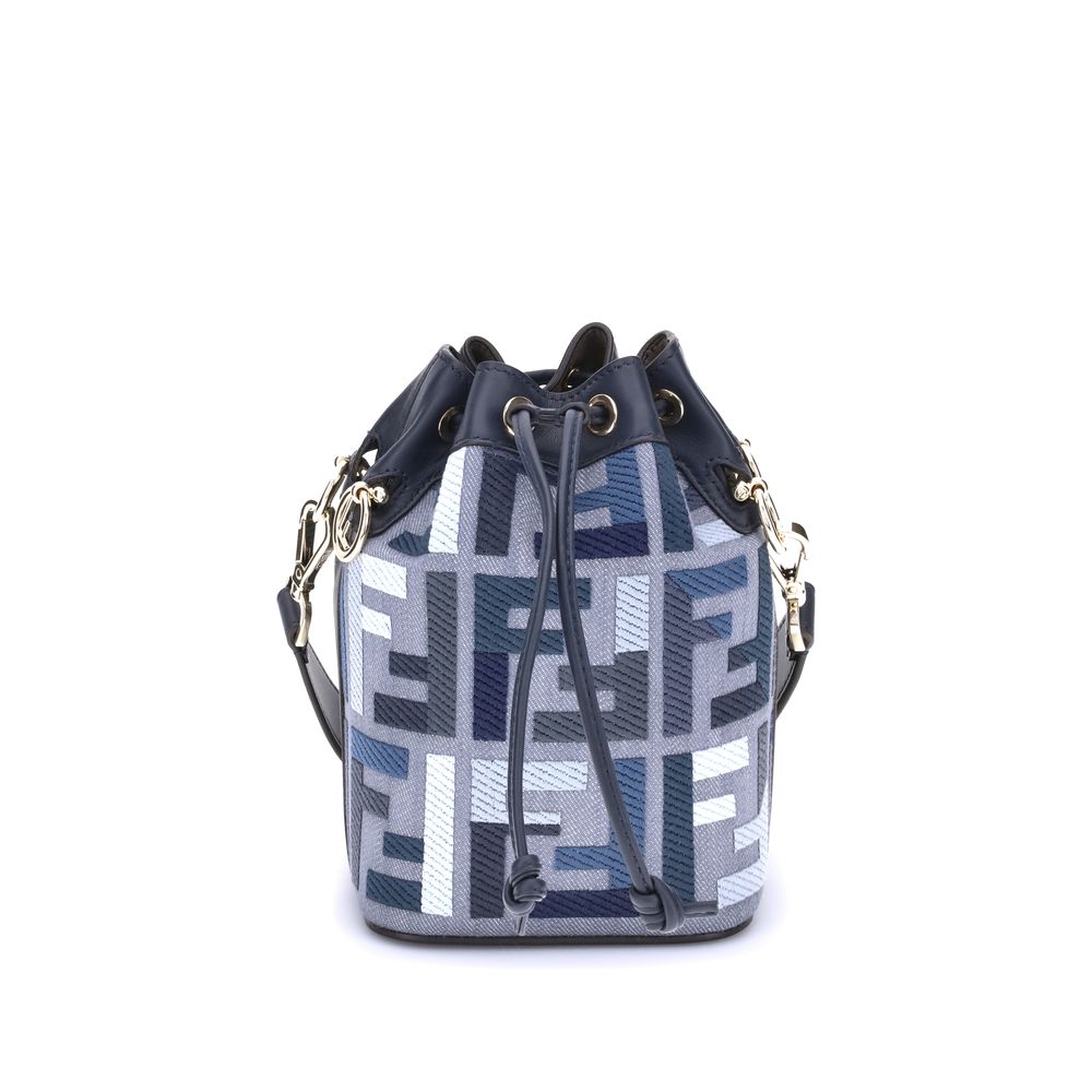 Bolso mini tipo cubo Mon Tresor de Fendi