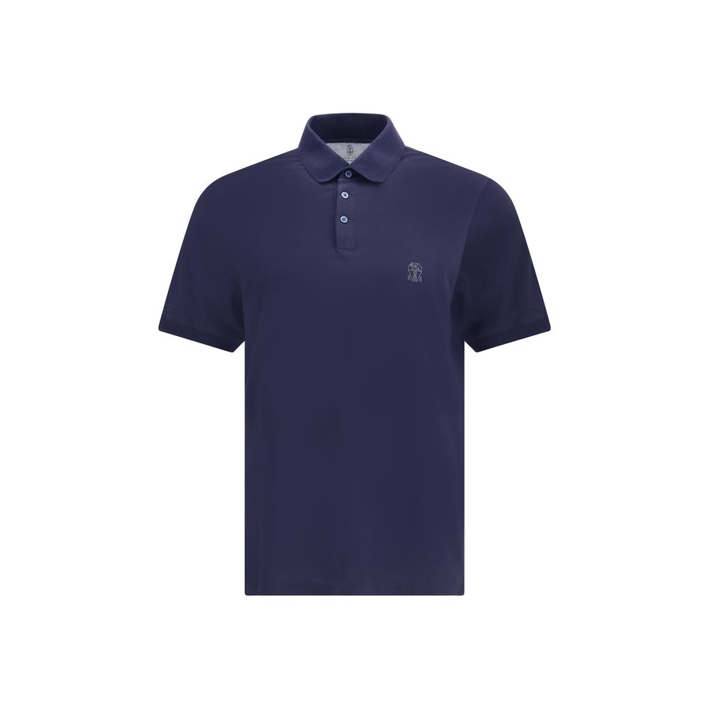 Polo con logotipo de Brunello Cucinelli