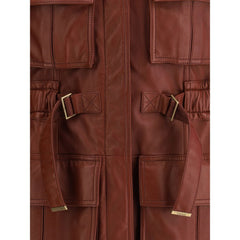 Chaleco de cuero Chloé