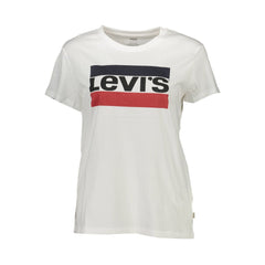 Tops y camisetas de algodón blanco de Levi's