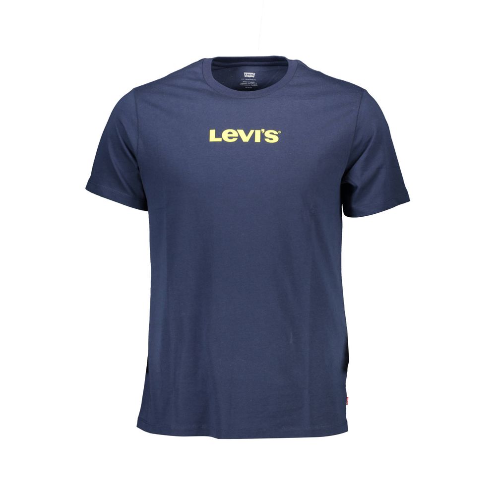 Camiseta de algodón azul de Levi's