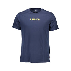Camiseta de algodón azul de Levi's
