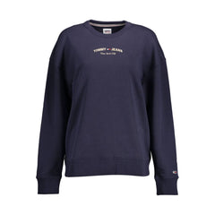 Suéter de algodón azul Tommy Hilfiger