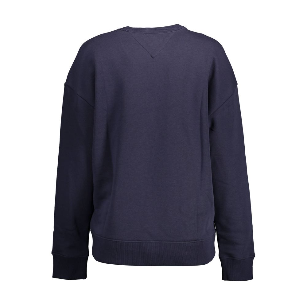 Suéter de algodón azul Tommy Hilfiger