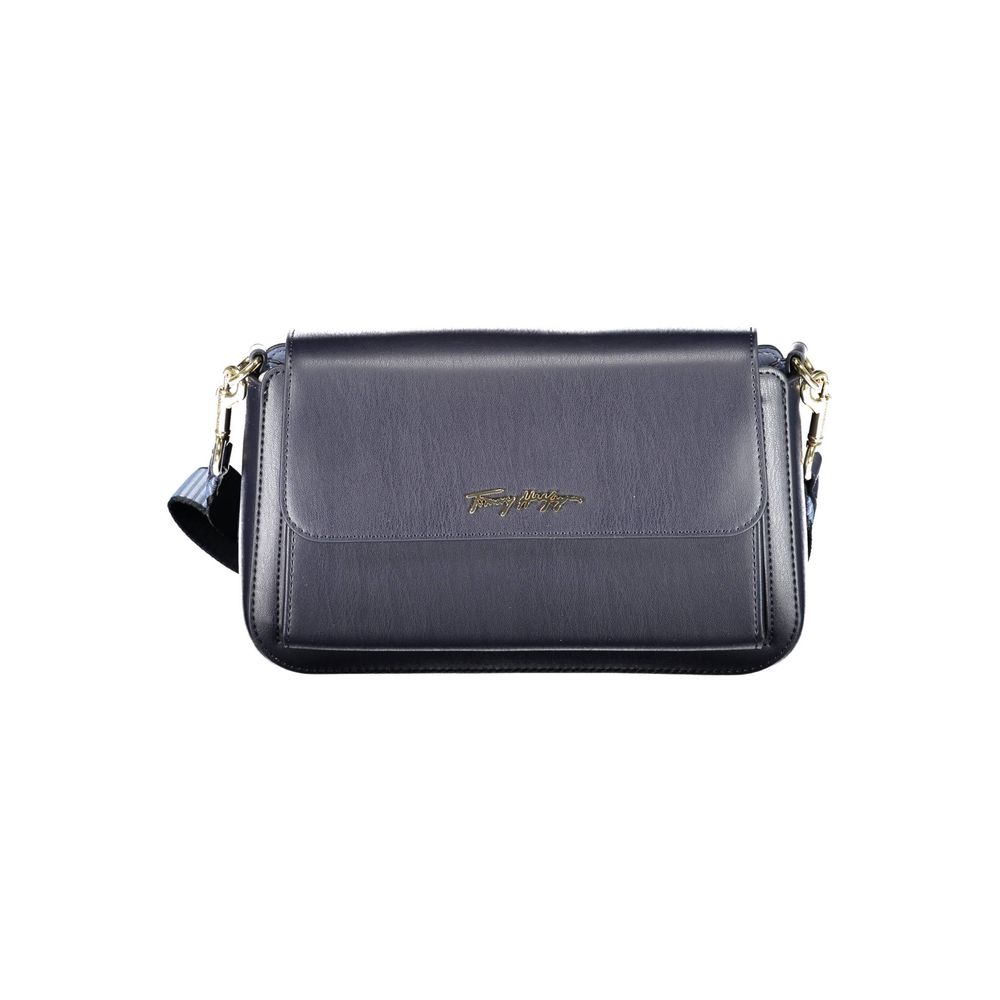 Bolso de polietileno azul Tommy Hilfiger