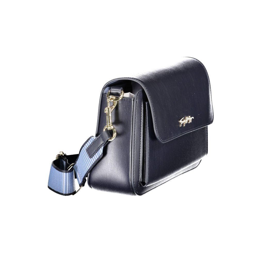 Bolso de polietileno azul Tommy Hilfiger
